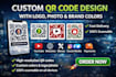 design and customizs qr code in 2hours