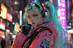 design fantasy and cyberpunk character