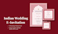 create elegant indian wedding ecards