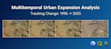 perform satellite image analysis and change detection using gee