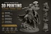 create custom 3d character models for 3d printing, miniatures,figurines