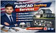 do architectural autocad floor plan and permit drawings