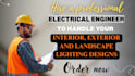do professional lighting design for lighting project with dialux evo