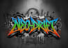 create typography urban graffiti logo for street style