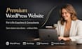 build premium life coaching, consulting and trainer website