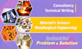 do metallurgy, material science and industrial engineering projects