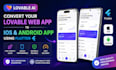 lovable ai convert your lovable web app to IOS and android app using flutter