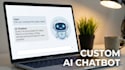 build a custom ai chatbot with langchain and your data