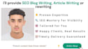 write SEO optimized french articles and content