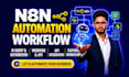 build n8n automation ai agent with n8n workflow, and ai workflow automation