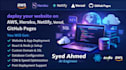 deploy your website on AWS, heroku, netlify, vercel, github pages