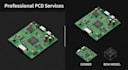 do professional pcb design services layout,gerber, bom,3d models for any project