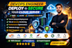 deploy your website and setup, and secure your cloud servers as your devops