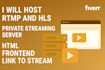 host your stream on a private server