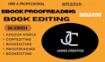 ebook proofreading amazon kindle book editing copyediting proofreading