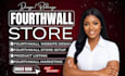 design fourth wall merch pod store fourthwall set up fourthwall website design