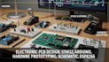 do electronic pcb design, stm32, arduino, hardware prototyping, schematic, esp82