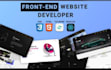 build a modern responsive frontend website using HTML CSS tailwind and react