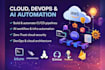 design and automate cloud devops pipelines with AWS and ai