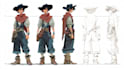 draw 2d character design
