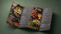 make restaurant menu design, digital menu, menu board