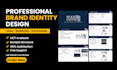 design a professional logo, brand identity, and packaging
