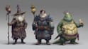 make game art illustrations and concept art artworks