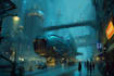 make sci fi illustration and sci fi concept art