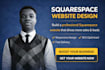 design and redesign squarespace website, high converting squarespace website SEO