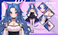 design high quality live2d vtuber model and rigging
