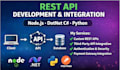 develop secure rest apis using node js dotnet and python