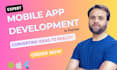 develop mobile app in flutter for ios and android
