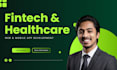 develop an ai saas application for fintech and healthcare