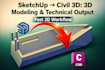 convert sketchup models to civil 3d surfaces