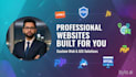create a professional responsive website using HTML, CSS, js, and PHP