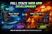 develop scalable full stack web app using next js, nestjs, and firebase