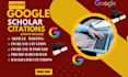 increase google scholar citations writing research article journal publication