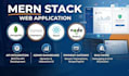 do a custom responsive mern stack web application