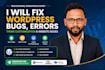 fix wordpress bugs, errors, theme customization, and website issues