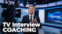 tv interview coaching with media appearance prep