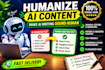 humanize ai content and rewrite ai articles naturally