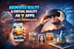 develop mobile VR ar xr apps games using unity unreal