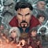 illustrate a superhero comic cover art