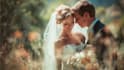 draw couple portrait for wedding illustration