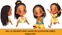do children book character illustration
