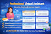 be personal virtual assistance executive assistant creative virtual assistant