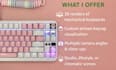 create high quality 3d keyboard renders with custom artisan keycaps