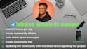 be your telegram community manager with 15 chatters