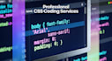 write pure CSS style sheet codes for your website