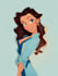 make a disney children cartoon illustration